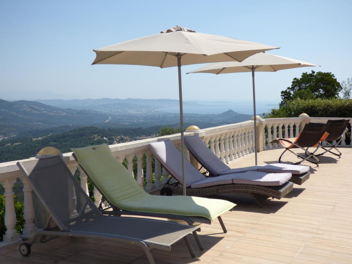 Chambres d'Hôtes Vue Mer L'Estérel Panoramique Saint-Jean-de-l'Esterel Extérieur photo